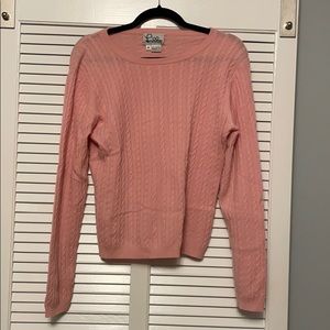 Lilly Pulitzer preppy cashmere sweater M